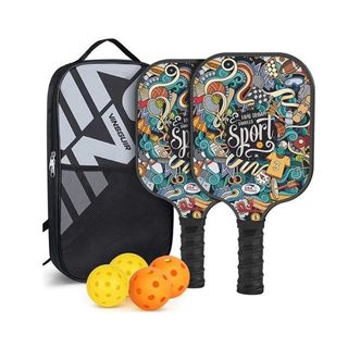 Bộ 2 vợt tặng kèm 4 bóng pickleball Vinsguir (Thùng 20)