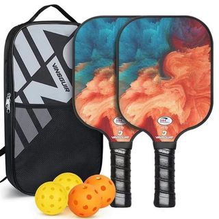 Bộ 2 vợt tặng kèm 4 bóng pickleball Vinsguir (Thùng 20)