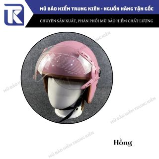 Mũ bảo hiểm 3/4 Kính Lửng chính hãng màu sắc đa dạng sơn xin 2K , Nón bảo hiểm 3/4 có kính