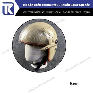 Mũ bảo hiểm 3/4 Kính Lửng chính hãng màu sắc đa dạng sơn xin 2K , Nón bảo hiểm 3/4 có kính