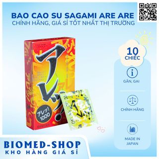 Bao cao su Sagmi Are Are 10s - hộp 10 cái