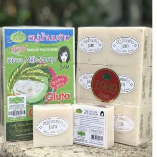 Xà phòng tắm Sữa Cám Gạo Thái Lan -JAM RICE MILK SOAP