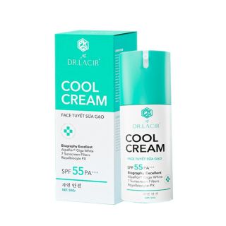 Kem chống nắng Cool Cream Dr Lacir Dưỡng Trắng Make Up