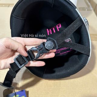 Mũ bảo hiểm Gắn Kính chống bụi, nón bảo hiểm sơn nửa đầu Gắn Kính Mica cao cấp đa dạng màu sắc