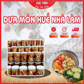 DƯA MÓN HUẾ NHÀ LÀM, MÓN NGON NGÀY TÊT KHÔNG THỂ THIẾU HỦ 550G