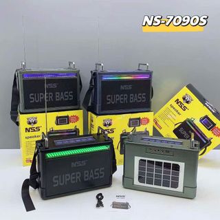 Loa NS Bluetooth mới ra mắt  năng lượng mặt trời NS 7090S