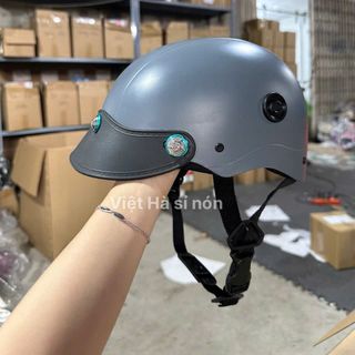 Mũ bảo hiểm nửa đầu ốc 3 Salaya  , Nón bảo hiểm ốc titan Salaya phủ bóng nano