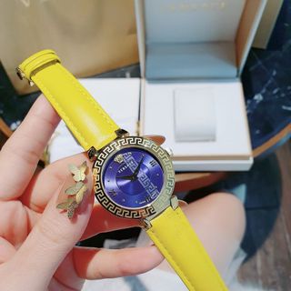 XẢ KHO ĐỒNG HỒ NỮ CAO CẤP MỚI NHẤT VERS DÂY DA MẶT TRÒN HOA VĂN