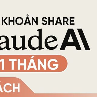 Claude AI Pro 1 tháng - Tài khoản dùng chung