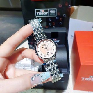 ĐỒNG HỒ NỮ TRUNG CẤP HOT TREND TISOT MẶT CỌC SỐ HỘT