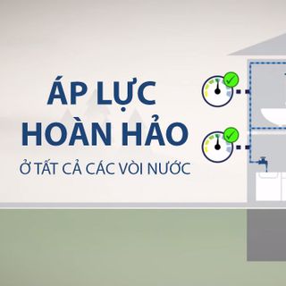 Máy bơm tăng áp biến tần thông mình Grundfos SCALA2