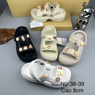 Dép bit đầu nữ cao 8 phân