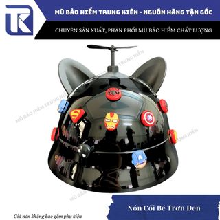 Mũ bảo hiểm cho bé vành tròn trơn - Nón chính hãng Long Thanh
