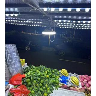 Đèn led đĩa KK-466 2in1 đèn pin kết hợp sạc dự phòng 10AH