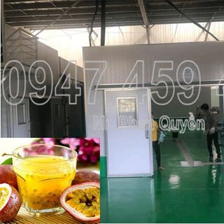 Lắp đặt kho mát trữ dịch chanh dây tại Gia Lai liên hệ