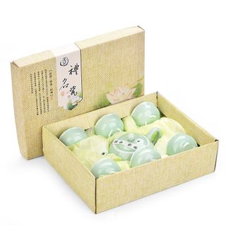 BỘ BÌNH TRÀ 3D HÌNH CÁ
