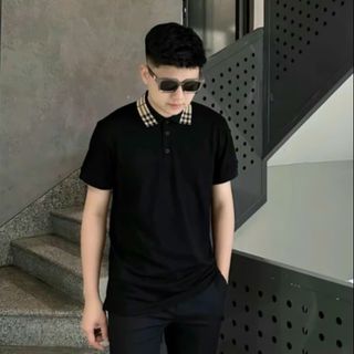 áo trắng bo cổ dệt cao cấp hot nhất hiện nay