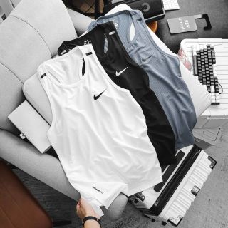 Ba lỗ thun poly lỗ kim 4c trơn láng,   mát rượi, co giãn 4c thoải mái  Xẻ lai thời trang  Size : m l xl 2xl /2222/8c  3 màu / ri 24c