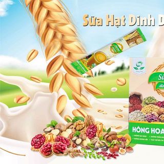 SỮA HẠT THUẦN CHAY – SỮA HẠT DINH DƯỠNG 36 VỊ HẠT – HỒNG HOA ORGANIC