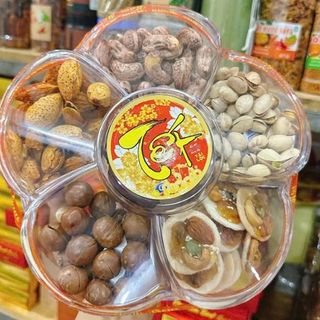 Khay Hạt Bông Mix 5 Vị (Thùng 50 Hộp x 650gr)