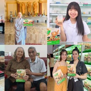 SỮA HẠT THUẦN CHAY – SỮA HẠT DINH DƯỠNG 36 VỊ HẠT – HỒNG HOA ORGANIC