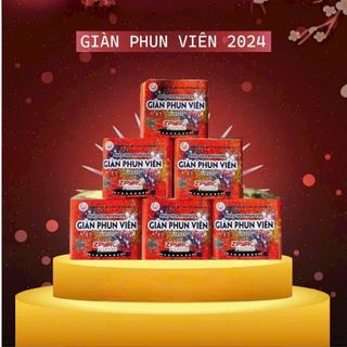 Giàn phun viên - mẫu mới đặc biệt 2024 - hộp 25 ống ( 1 thùng/36c )
