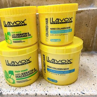 Kem Hấp Dầu,Kem Ủ Tóc Lavox 500ml và 1000ml