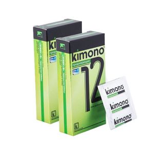 [Giá Sỉ Ưu Đãi] Bao Cao Su Kimono Xanh Lá, Bcs Siêu Mỏng, Gân Gai, Nhiều Gel Bôi Trơn, Bcs Kéo Dài Thời Gian (Hộp 12C)