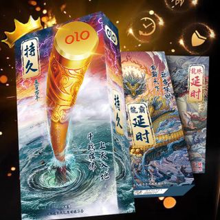 [Giá Sỉ] Bao Cao Su Olo 0.01 Rồng Ấn, Bcs Siêu Mỏng, Gân Gai Tăng Khoái Cảm, Nhiều Gel, Size 52mm Ôm Sát (Hộp 10C)