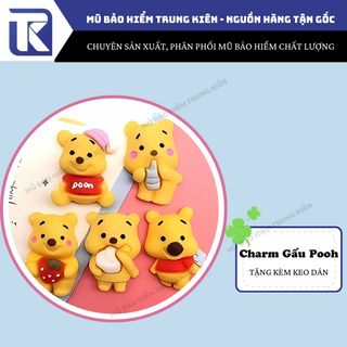 (Tặng keo) Combo 100 charm hoạt hình siêu cute, charm gắn dép, trang trí tiểu cảnh, trang trí ốp điện thoại theo tone màu