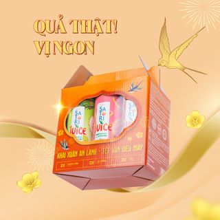 Pack nước ép SATORI JUICE 3 vị SATORI Juice - (250ml/Lon)