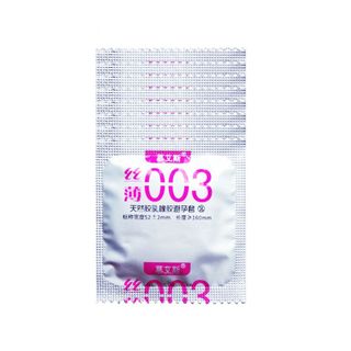 Bao Cao Su Siêu Mỏng Giá Sỉ, Bcs Gân Gai, Bcs Muaisi 003 Ultrathin, Size 52mm [Giá Sỉ Tốt Nhất] (Hộp 3C)
