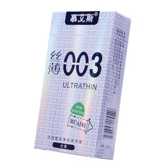 Bao Cao Su Siêu Mỏng Muaisi 0.03, Bcs Gân Gai, Kéo Dài Thời Gian, Size 52mm [Giá Sỉ Cực Tốt]
