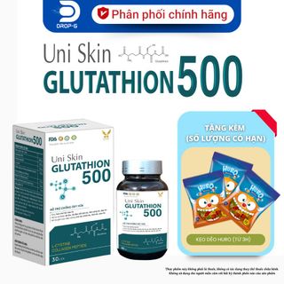 Viên Sáng Da UniSkin Glutathion (500mg/ 1 viên- tinh khiết 98%)