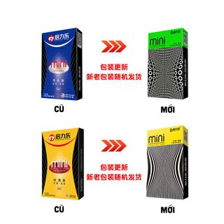 [Giá Sỉ Cực Tốt] Bao Cao Su Siêu Mỏng Size Nhỏ 45mm HBM Mini, Bcs Size Nhỏ, Bcs Gân Gai, Kéo Dài Thời Gian Chống Xuất Tinh Sớm (Hộp 10C)