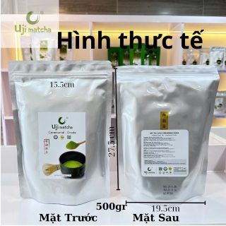 Matcha Uji Nhật Bản tại Hà Nội || Ceremonial Grade Gói 500gr