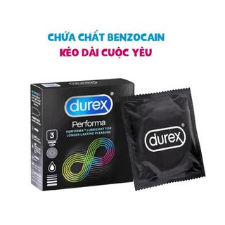 Combo Bao Cao Su Durex Invisible, Performa, Pleasuremax, kingtex, Fetherlite, Ultima (Hộp 3c)