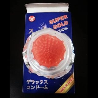 Bao Cao Su Gân Gai Bi Lớn Super Gold, Bcs Siêu Mỏng Cảm Giác Chân Thực, Kéo Dài Thời Gian Nhiều Gel Bôi Trơn (Hộp 2C)