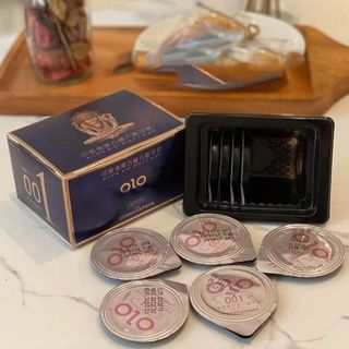 [Giá Sỉ] Bao Cao Su Siêu Mỏng 0.01 Olo Xanh, Bcs Kéo Dài Thời Gian, Hương Bạc Hà, Size 52mm, Ôm Vừa Vặn - 10C