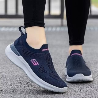 Giày xỏ chữ S siêu nhẹ nữ