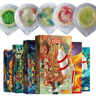 [Giá Sỉ Cực Tốt] Bao Cao Su Olo Cá Chép Gai Râu Vảy Có Bi Silicon, Bcs Siêu Mỏng, Nhiều Gel Bôi Trơn
