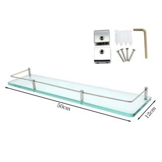 Kệ kính nhà tắm để bàn chải đánh răng, kem đánh răng và cốc súc miêng vô cùng tiện lợi mã K01GK