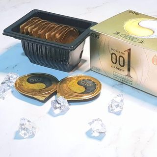Bao Cao Su Olo 0.01 Lửa Băng, Bcs Siêu Mỏng, Kéo Dài Thời Gian,Tăng Khoái Cảm [Bao Cao Su Giá Sỉ] (Hộp Vuông 10C)