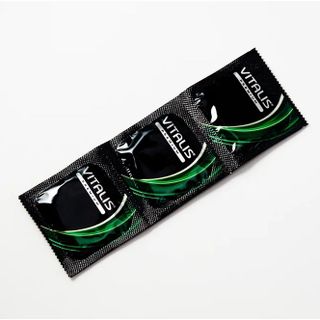 [Giá Sỉ] Bao Cao Su Gân Gai Có Hạt Nóng Vitalis Glow In The Dark 53mm, Bcs Siêu Mỏng, Kéo Dài Thời Gian Chống Xuất Tinh Sớm (Hộp 12C)
