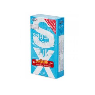 [Giá Sỉ Cực Sốc] Bao Cao Su Sagami Xtreme Super Thin Blue, Bcs Siêu Mỏng 0.01mm, Nhiều Gel Bôi Trơn (Hộp 10C)