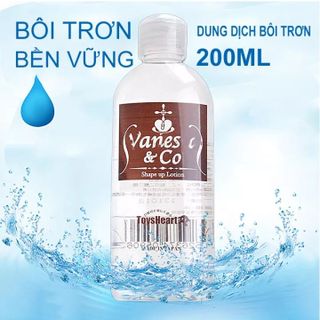 Gel Bôi Trơn Vanessa Giá Sỉ (Chai 200ml) – Gel Gốc Nước, Bôi Trơn Cấp Ẩm Cho Cô Bé Tăng Khoái Cảm Khi Quan Hệ