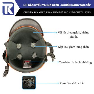 Mũ bảo hiểm nửa đầu caro loại 1 màu chì, Nón bảo hiểm nửa đầu cao cấp vân caro nổi bảo hành 12 tháng
