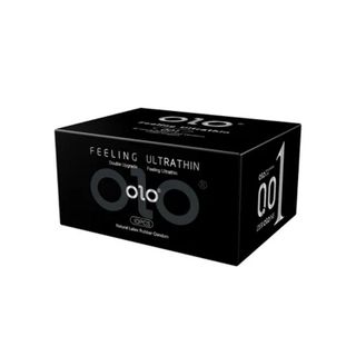 [ Giá Sỉ] Bao Cao Su Siêu Mỏng Olo 0.01 Feel Ultrathin Đen Hương Vani, Bcs Kéo Dài Thời Gian, Nhiều Gel Bôi Trơn (Hộp 10C)