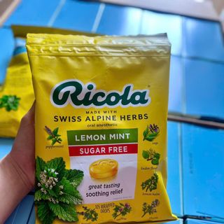 Kẹo ngậm ho thảo dược ricola gói 105 viên MỸ 2027