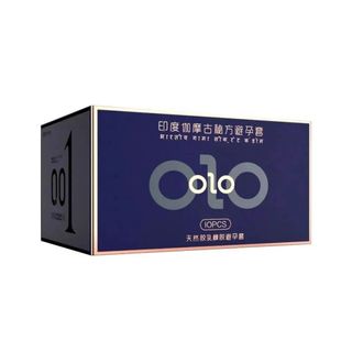 [Giá Sỉ] Bao Cao Su Siêu Mỏng 0.01 Olo Xanh, Bcs Kéo Dài Thời Gian, Hương Bạc Hà, Size 52mm, Ôm Vừa Vặn - 10C